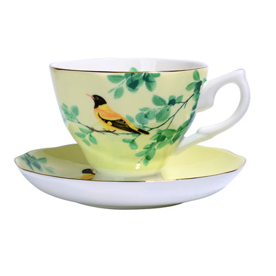 Taza de Café Porcelana Hueso Serie Clásica Europea - Image 26
