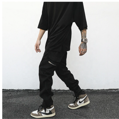 Pantalones Cargo con Cordón y Bolsillos Laterales para Hombre - Image 7