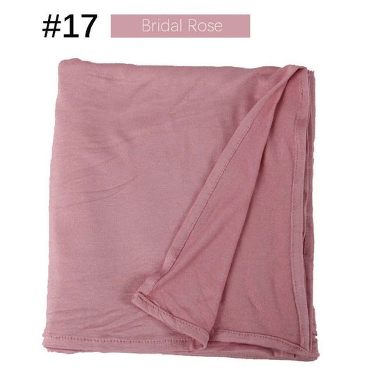 Bufanda de Jersey de Algodón Mercerizado con Puntas Cerradas - Image 22