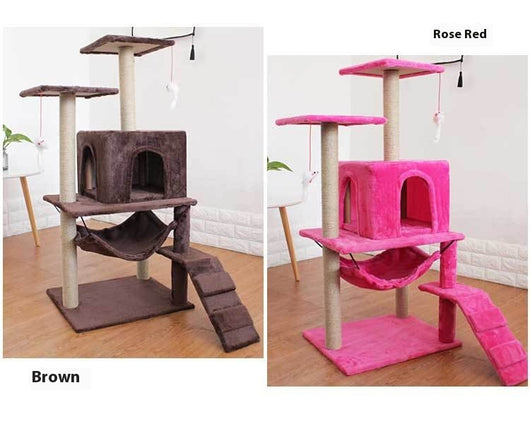 Árbol Rascador para Gatos con Torre de Escalada Espada - Image 34
