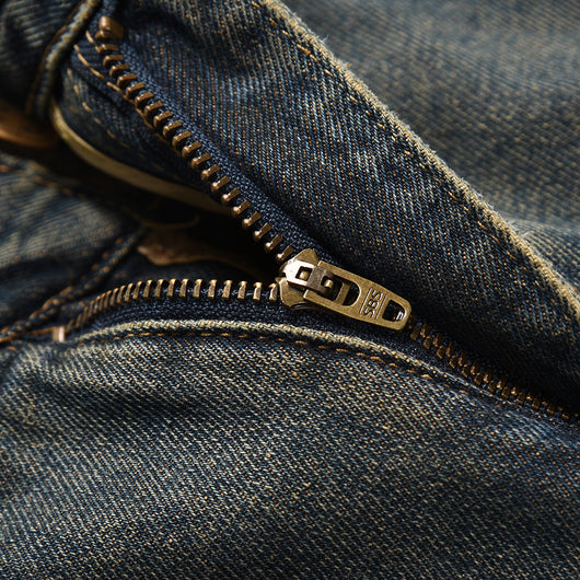 Pantalón Denim Recto Holgado con Bolsillos Fashion National - Image 3