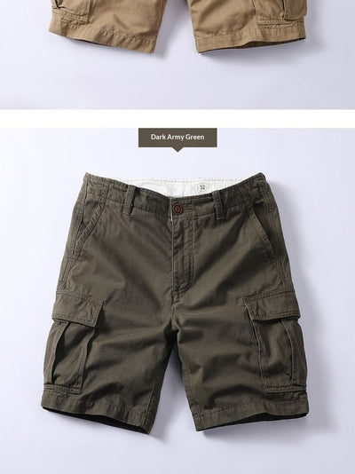 Pantalones Cargo Retro Holgados para Hombre con Múltiples Bolsillos - Image 10
