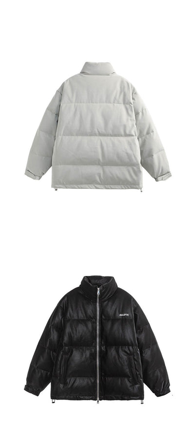 Chaqueta Térmica de Parejas con Cuello Alto - Abrigo Grueso Impermeable - Image 9