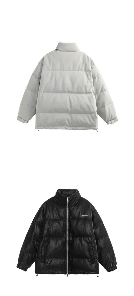 Chaqueta Térmica de Parejas con Cuello Alto - Abrigo Grueso Impermeable - Image 9