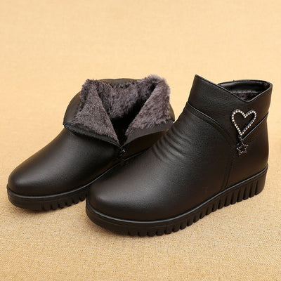 Zapatos Cálidos de Algodón Antideslizantes para Adultos Mayores - Image 19