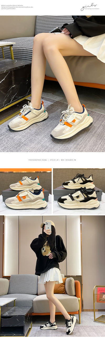 Zapatillas de Entrenamiento para Mujer con Bolsillo de Cuero - Diseño Funcional para Correr - Image 10