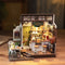 Puzzle 3D de Madera Artesanal - Modelo de Casa de Campo