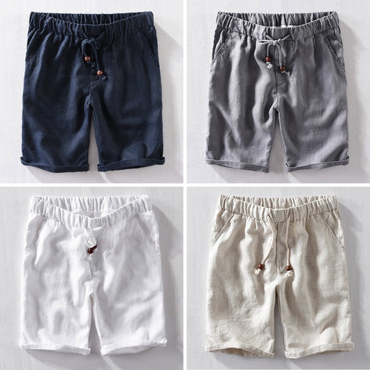 Pantalones de Lino Transpirable Frescos para Verano - Image 9