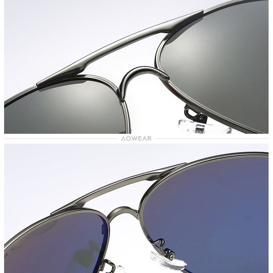 Gafas de Sol Piloto para Hombre - Marco Grande Viaje - Image 2