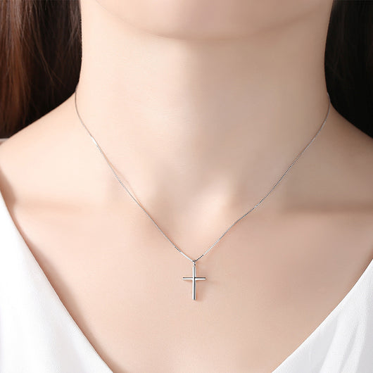 Collar Colgante de Plata S925 Diseño Minimalista - Image 5