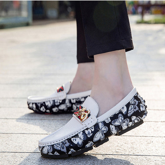 Zapatos Casuales Cómodos para Hombre Talla Grande Punta Redonda - Image 11