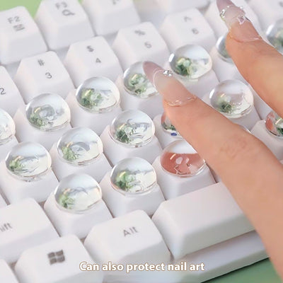 Pegatinas para Teclado de Cristal Brillante DIY - Image 3