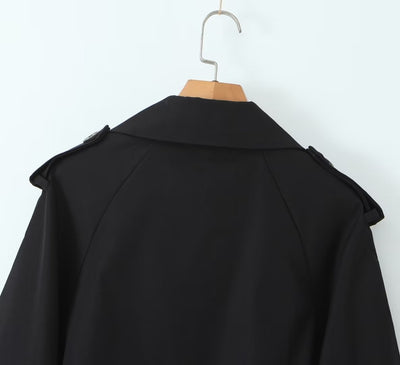 Abrigo Trench Casual Largo para Mujer - Image 23