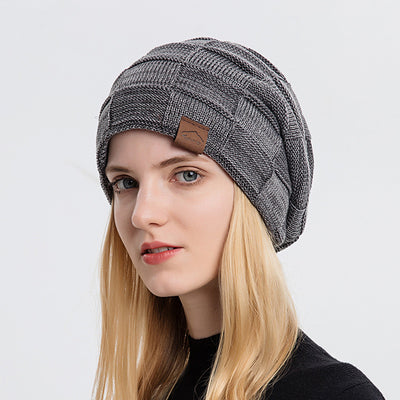 Gorro Tejido Multicolor de Lana Polar para Abrigo Total - Image 16