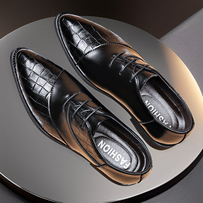 Zapatos de Cuero Formal para Hombre - Elegancia y Comodidad - Image 8