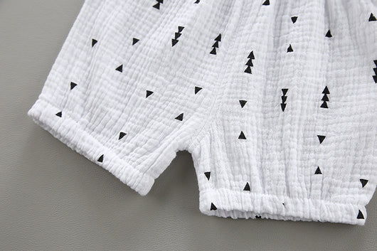 Chaleco Casual de Algodón y Lino para Niño - Diseño Liso y Fresco - Image 6