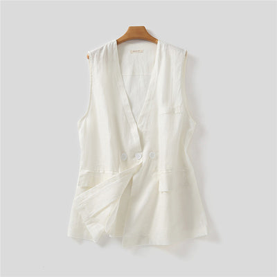 Chaleco Estilo Japonés de Algodón - Chaqueta Suelta y Casual - Image 18