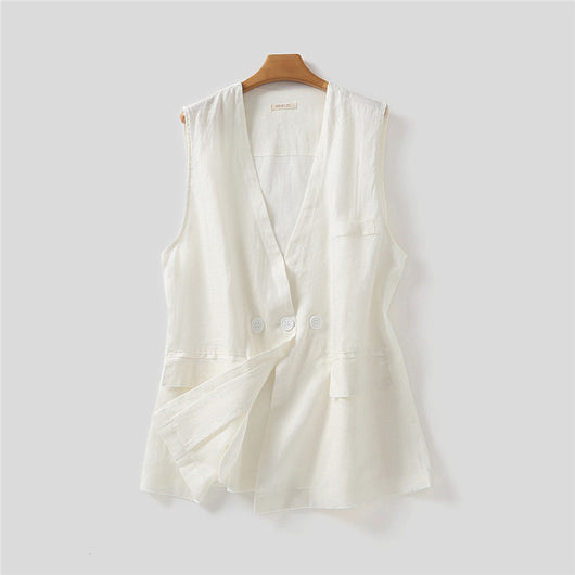 Chaleco Estilo Japonés de Algodón - Chaqueta Suelta y Casual - Image 18