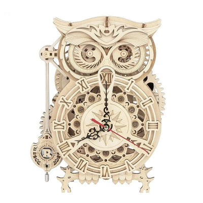 Reloj de Cuco Búho Mecánico Vintage - Image 7