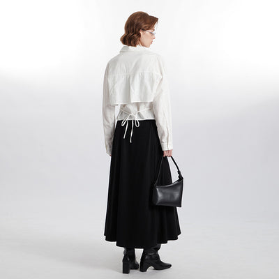 Blusa Preppy Dos Piezas Suelta para Mujer - Estilo Europeo y Americano - Image 4