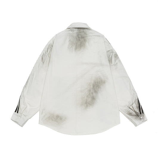 Camisa Desgastada Casual Holgada para Hombre y Mujer Primavera Otoño - Image 16