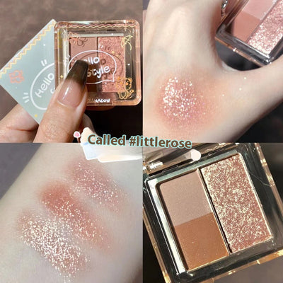 Paleta de Sombras Rose Little Cookie Tonos Tierra Nube Oscura - Image 9
