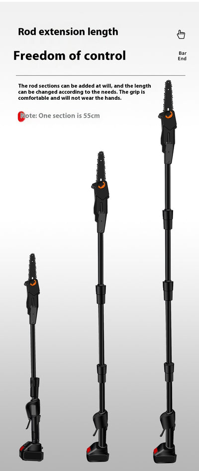 Sierra Podadora Eléctrica de Altura con Batería Extendida - Image 10