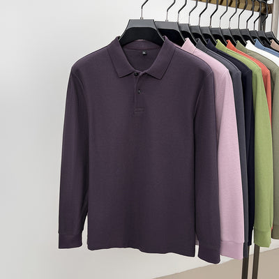Camisa Polo Ejecutiva Manga Larga con Solapa - Image 19