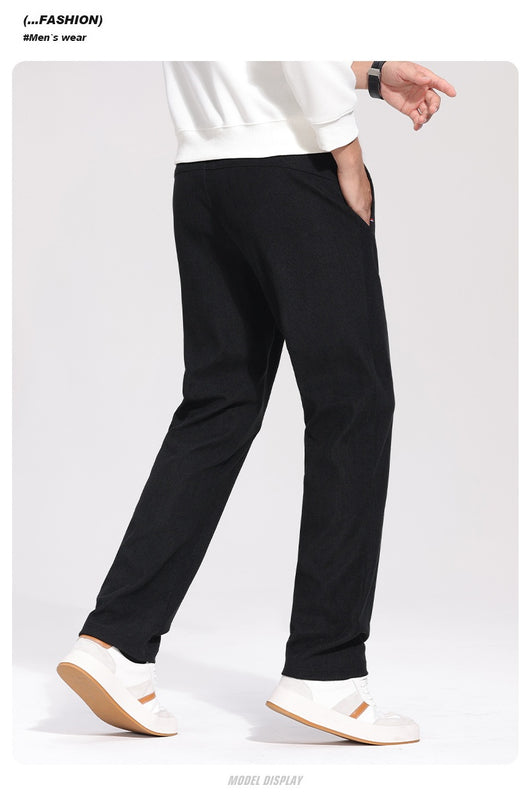 Pantalones Casuales Slim Fit Forrados en Fleece - Versátiles y Modernos - Image 10