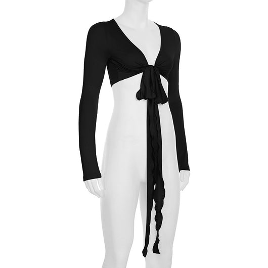 Blusa Escotada Manga Larga Pure Desire - Diseño Seductor y Versátil - Image 19