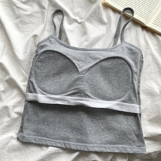 Top Deportivo de Algodón Puro sin Espalda - Diseño Minimalista Juvenil - Image 10