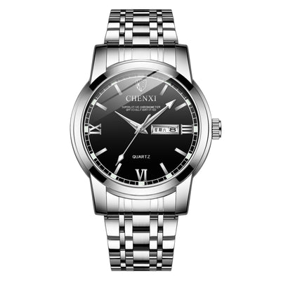 Reloj Acero Inoxidable Doble Calendario Luminoso Resistente al Agua - Image 6
