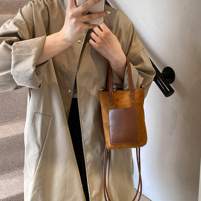 Bolsa Crossbody Retro Leopardo Otoño Invierno - Bandolera Ante Versátil para Teléfono - Image 3