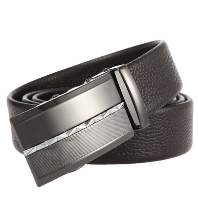Cinturón de Cuero para Hombre con Hebilla Automática - Image 34