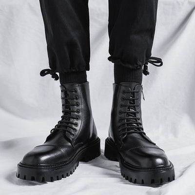 Botas Martin Cortas de Suela Gruesa - Estilo Británico Trendy - Image 4