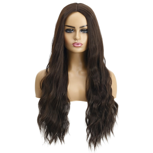 Peluca Ondulada para Mujer - Cabello Rizado Europeo y Americano - Image 24