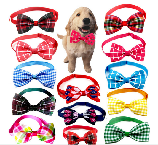 Pañuelo Cuadriculado para Mascotas - Accesorios Elegantes para Perros y Gatos
