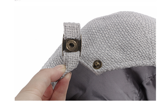 Boina Retro Británica de Algodón y Lino Transpirable para Hombre - Image 8