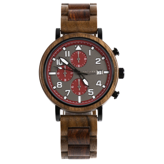 Reloj de Madera para Hombre con Seis Agujas Multifuncional - Image 2