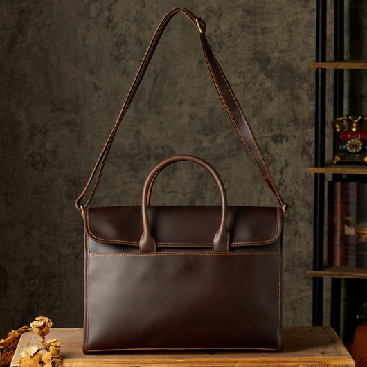 Maletín de Cuero para Hombre Estilo Ejecutivo
