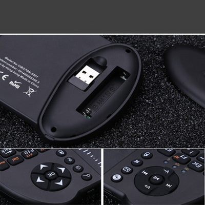 Teclado Inalámbrico QWERTY con Ratón Aéreo Integrado - Image 3