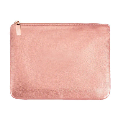 Set de 15 Brochas de Maquillaje Rose Gold con Estuche - Image 4