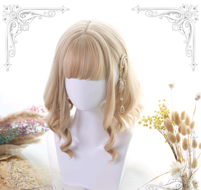 Peluca Lolita Rizos Cortos Estilo Romántico - Image 3