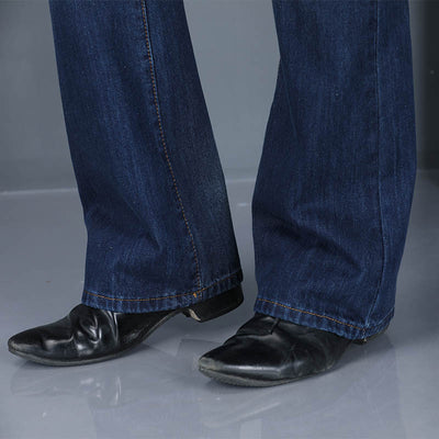Jeans Hombre Acampanados Sueltos de Largo - Image 9