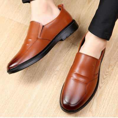 Zapatos de Cuero Respirable para Hombre - Elegancia Casual y Profesional - Image 7