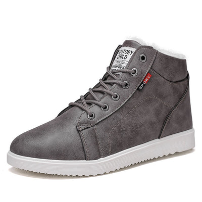 Zapatillas Altas Acolchadas de Algodón para Hombre - Comodidad Premium - Image 4