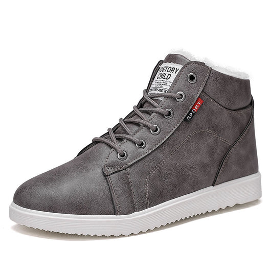 Zapatillas Altas Acolchadas de Algodón para Hombre - Comodidad Premium - Image 4