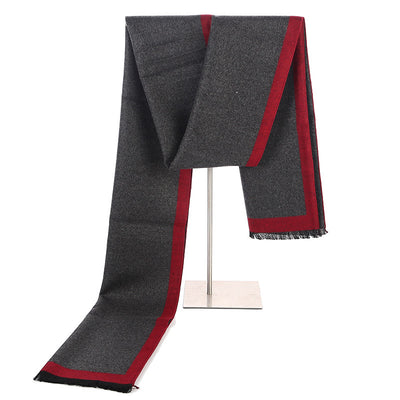 Bufanda de Seda Artificial Cepillada - Calidez y Elegancia para Otoño e Invierno - Image 40