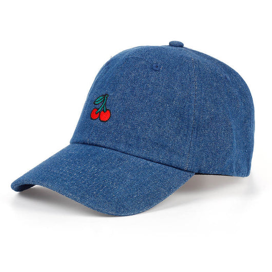 Gorra de Béisbol con Bordado de Cereza - Image 4
