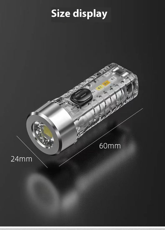 Linterna LED Portátil con Llavero - Luz Potente para Emergencias y Aventuras - Image 14